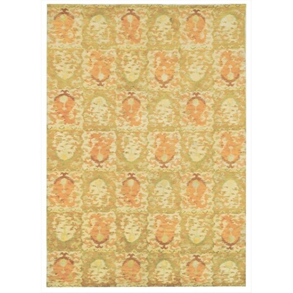 Safavieh 4 ft. x 6 ft. Small Rectangle Contemporary Martha Stewart Earth Hand Knotted Rug - MSR8625A-4