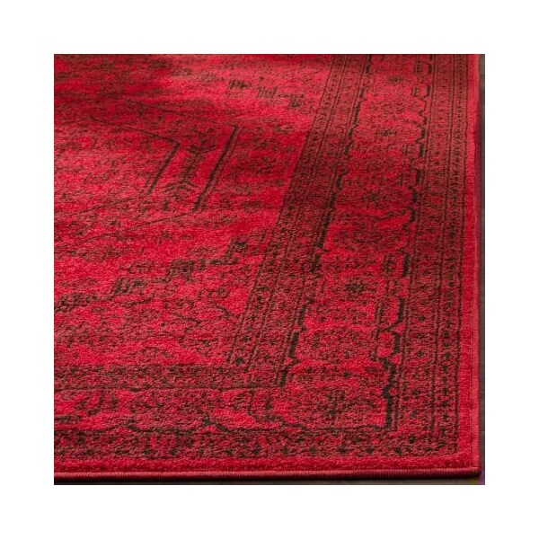 Safavieh Adirondack Runner RugRed & Black 2 ft. 6 in. x 22 ft. - ADR108F-222