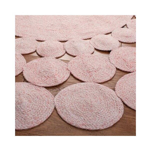 Safavieh 5 x 5 ft. Cape Cod Round Area Rug, Pink - CAP226U-5R