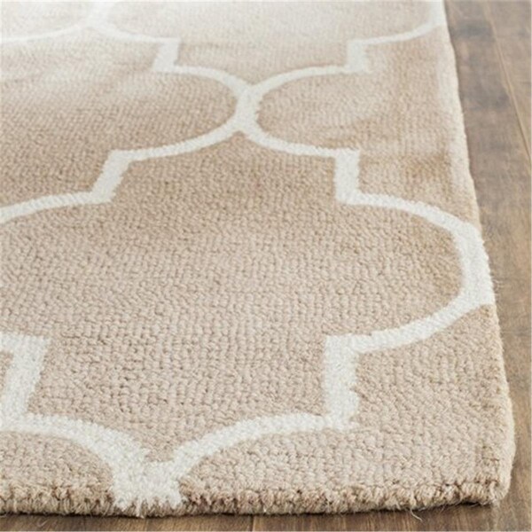 Safavieh Dip Dye Hand Tufted Rectangle Rug- Beige - Ivory- 3 x 5 ft. - DDY535G-3
