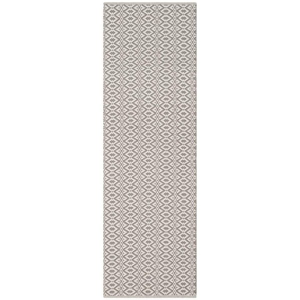 Safavieh 2 ft. 3 in. x 9 ft. Runner Montauk Hand Woven RugIvory & Grey - MTK716A-29