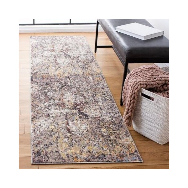 Safavieh 4 x 6 ft. Bristol Rectangle Power Loomed Rug Blue & Grey - BTL487L-4