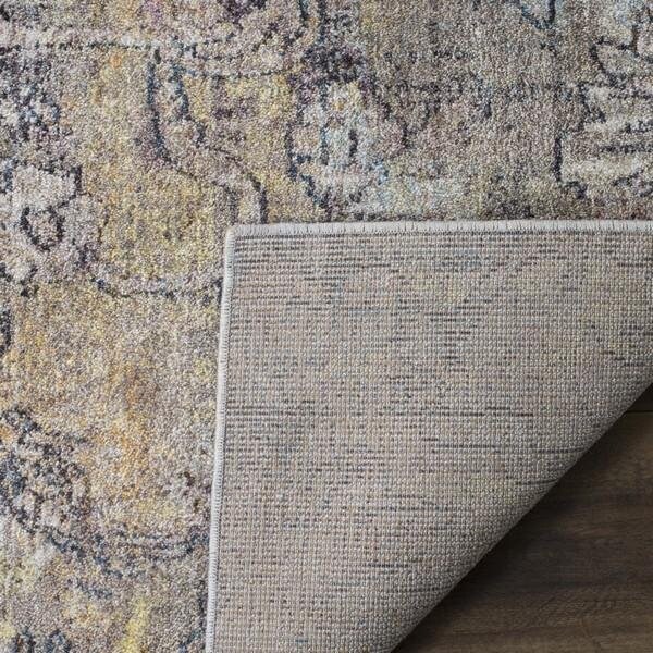 Safavieh 4 x 6 ft. Bristol Rectangle Power Loomed Rug Blue & Grey - BTL487L-4