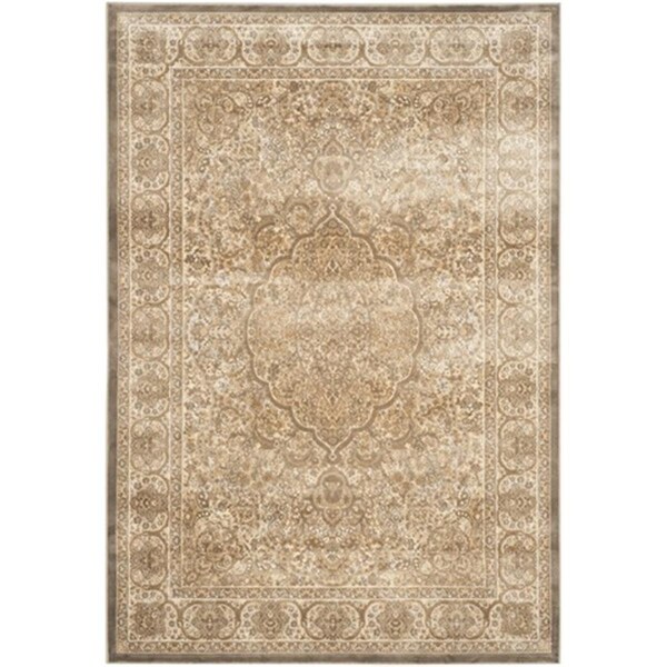 Safavieh Paradise Power Loomed Rectangle Rug- Mouse - Silver- 4 x 5 ft. 7 in. - PAR169-3111-4