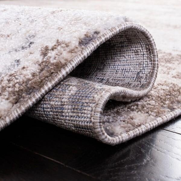 Safavieh 4 x 6 ft. Aston 700 Rectanglar Modern Contemporary Rug Ivory & Grey - ASN799A-4