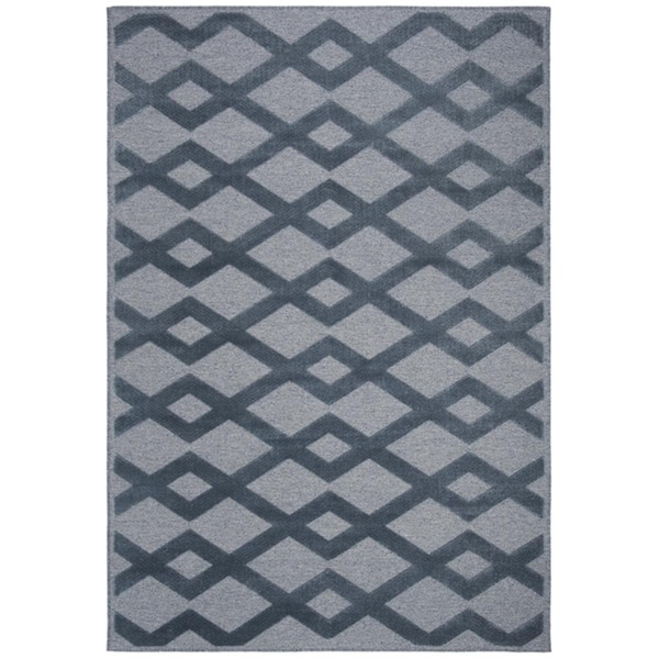 Safavieh 4 x 6 ft. Lana 600 Rectangle Power Loomed Rug Blue & Blue - LNA624M-4