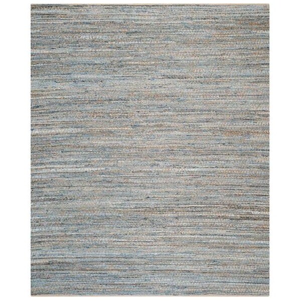 Safavieh 2 ft.-3 in. x 18 ft. Cape Cod Hand Woven Runner Area RugNatural & Blue - CAP350A-218