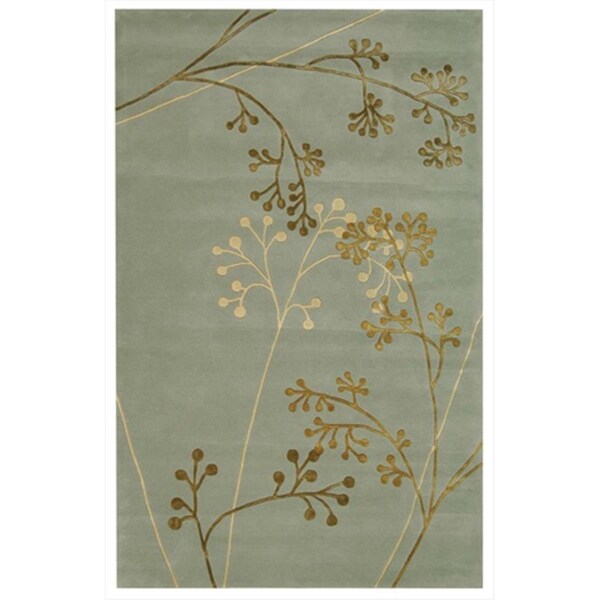 Safavieh 2 ft. 6 in. x 8 ft. Runner Contemporary Soho Light Blue Hand Tufted Rug - SOH305A-28
