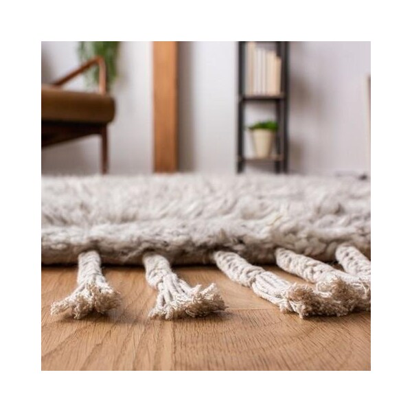 Safavieh 2 ft. 3 in. x 8 ft. Hand Loomed Bohemian Casablanca Runner RugSilver - CSB552G-28