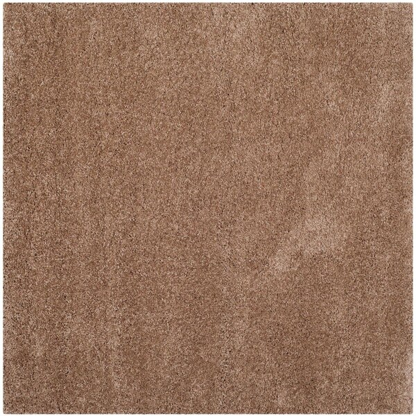 Safavieh Shag Power Loomed Square Area Rug, Dark Beige - 10 x 10 ft. - SG180-1414-10SQ