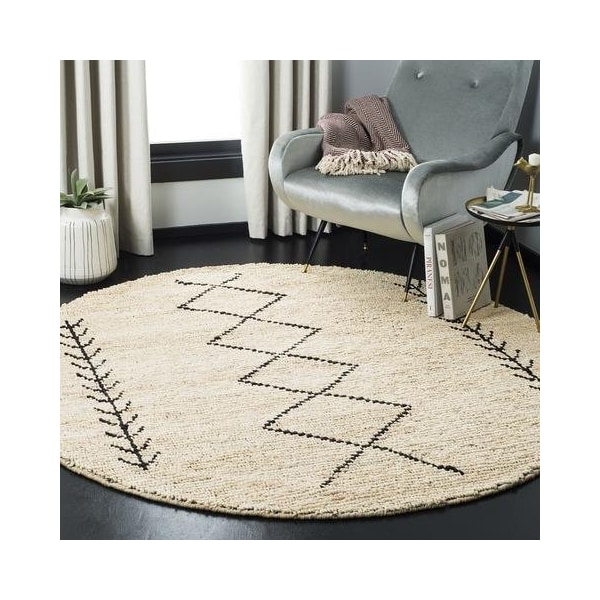 Safavieh Bohemian Hand Woven Accent RugIvory & Black 2 x 3 ft. - BOH701A-2