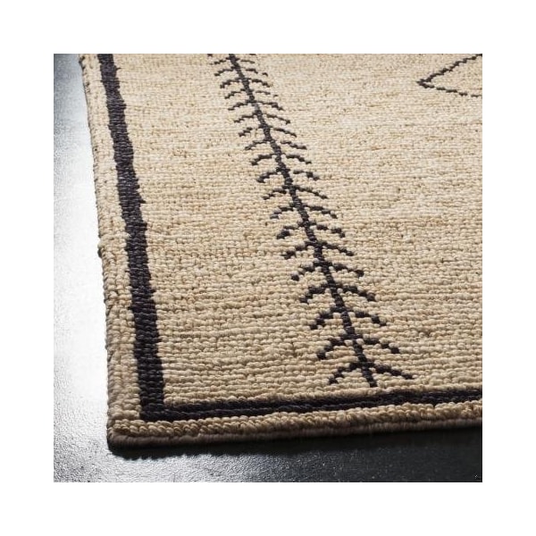 Safavieh Bohemian Hand Woven Accent RugIvory & Black 2 x 3 ft. - BOH701A-2