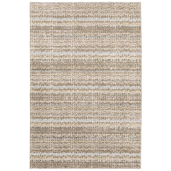 Oriental Weavers 1 ft. 10 in. x 3 ft. 2 in. Atlas 747E0 Rectangle Area RugIvory - A747E0058100ST