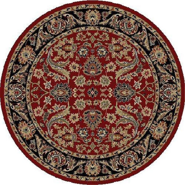 Rlm Distribution 3 ft. 11 in. x 5 ft. 5 in. Ankara Sultanabad - Red - HO2545917