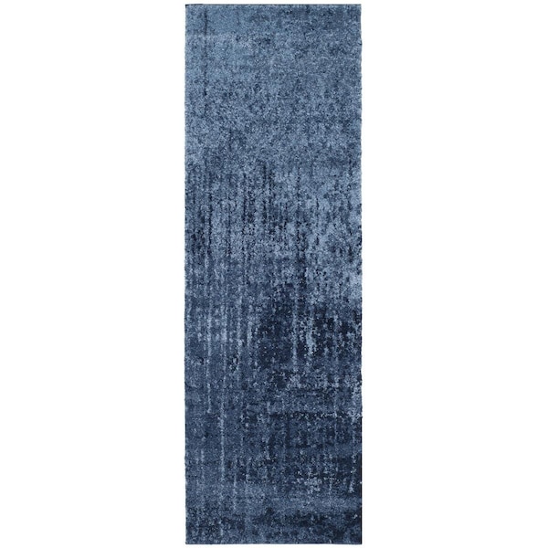 Safavieh Retro Runner Rugs, Black and Light Grey - 2 ft.-3 in. x 13 ft. - RET2770-9079-213