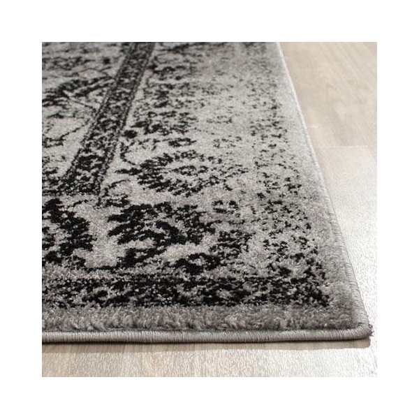 Safavieh Adirondack Runner Rug, Grey and Black - 2 ft. 6 in. x 18 ft. - ADR109B-218