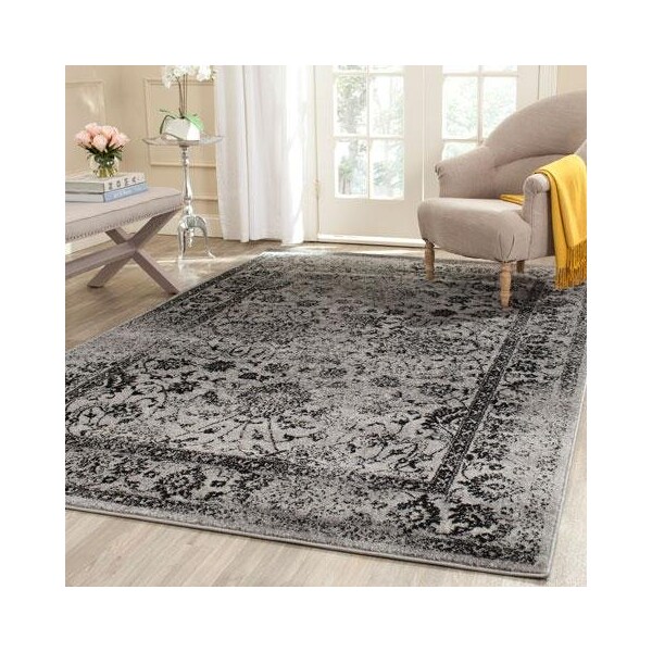 Safavieh Adirondack Runner Rug, Grey and Black - 2 ft. 6 in. x 18 ft. - ADR109B-218