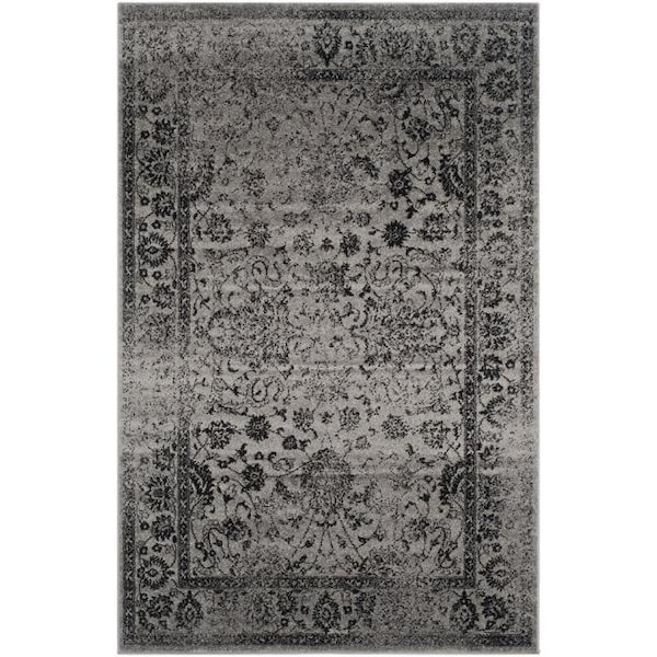 Safavieh Adirondack Runner Rug, Grey and Black - 2 ft. 6 in. x 18 ft. - ADR109B-218