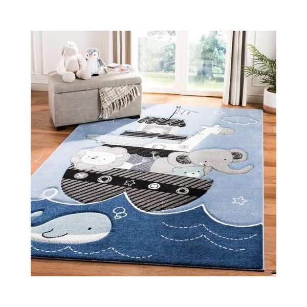 Safavieh Casablanca Hand Tufted Small Rectangle Area Rug, Ivory and Grey - 3 x 5 ft. - CSB851B-3
