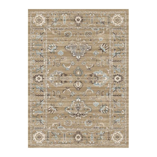 Auric 3562-0012-BEIGE Colosseo Area RugBeige 7 ft. 10 in. x 10 ft. 6 in. - AU489355