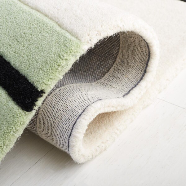 Safavieh 6 x 6 ft. Rodeo Drive Modern Hand Tufted Square Area Rug, Black & Green - RD863Z-6SQ
