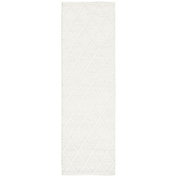 Safavieh 2 ft. 3 in. x 6 ft. Natura Hand Tufted Runner Area Rug, Ivory - NAT310A-26