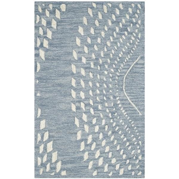 Safavieh Bella Accent Rug, Blue and Ivory - 2 ft. - 6 in. x 4 ft. - BEL126A-24