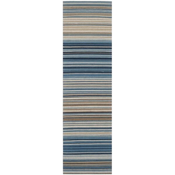 Safavieh Marbella Hand Woven Runner Rug- Blue - Multi- 2 ft. 3 in. x 8 ft. - MRB289A-28