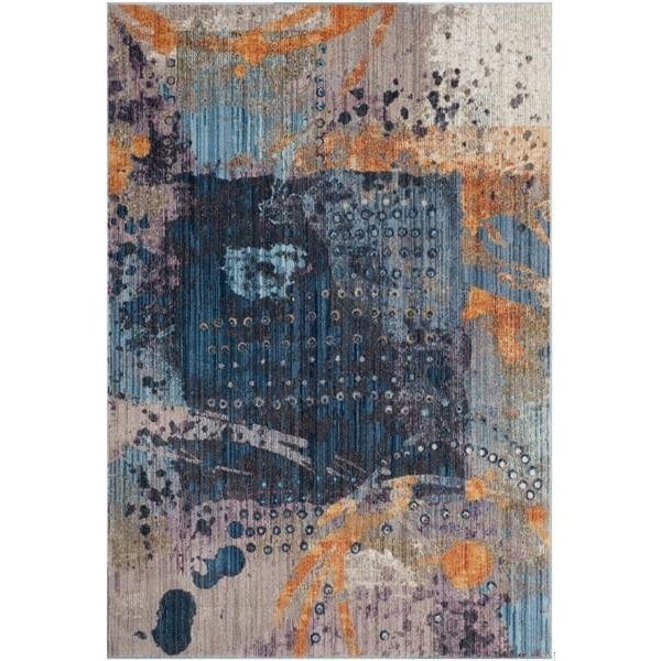 Safavieh 4 x 6 ft. Bristol Power Loomed Medium Rectangle Area Rug, Multi-Color - BTL355M-4