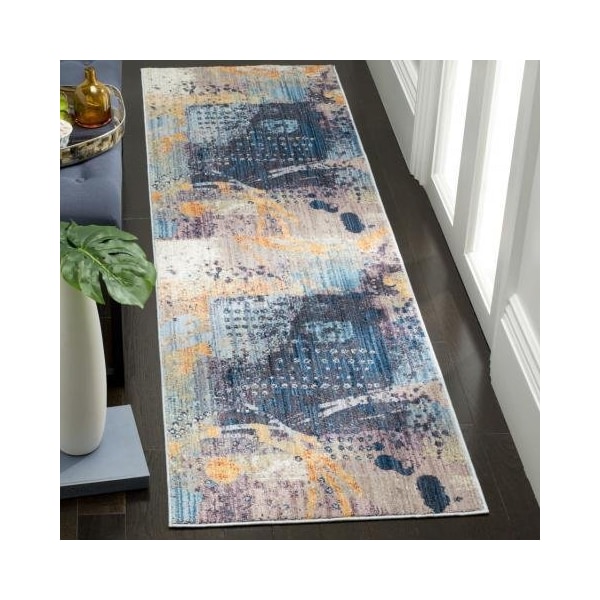 Safavieh 4 x 6 ft. Bristol Power Loomed Medium Rectangle Area Rug, Multi-Color - BTL355M-4