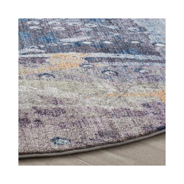 Safavieh 4 x 6 ft. Bristol Power Loomed Medium Rectangle Area Rug, Multi-Color - BTL355M-4