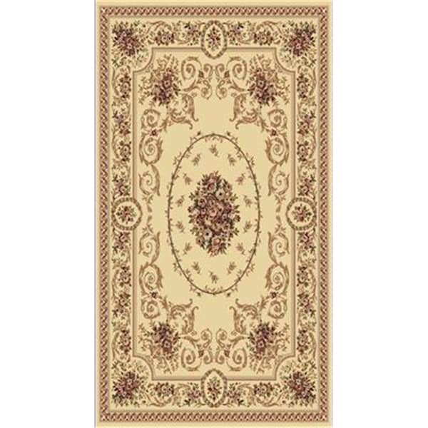 Dynamic Rugs Legacy Rectangular Rug- Ivory - 6 Ft. 7 In. X 9 Ft. 6 In. - LE71058022100