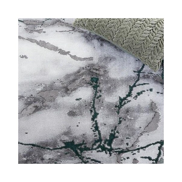 Safavieh 8 x 10 ft. Craft Power Loomed Rectangle Area Rug, Grey & Green - CFT877Y-8
