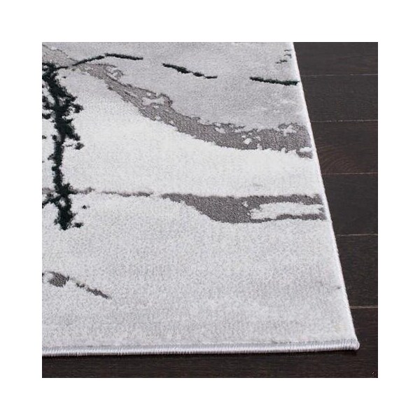 Safavieh 8 x 10 ft. Craft Power Loomed Rectangle Area Rug, Grey & Green - CFT877Y-8