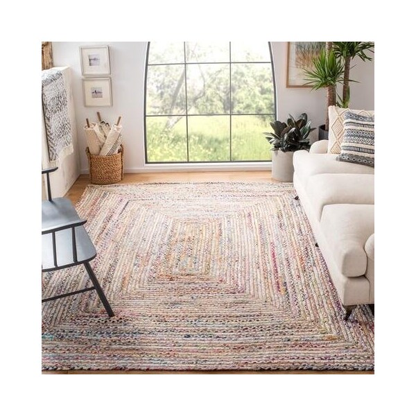 Safavieh Cape Cod Hand Woven Accent Area RugBeige & Multi Color 2 x 3 ft. - CAP202B-2