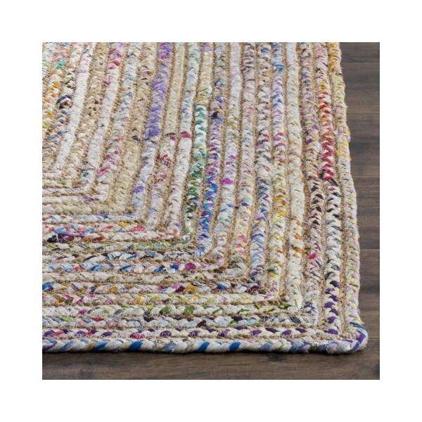 Safavieh Cape Cod Hand Woven Accent Area RugBeige & Multi Color 2 x 3 ft. - CAP202B-2