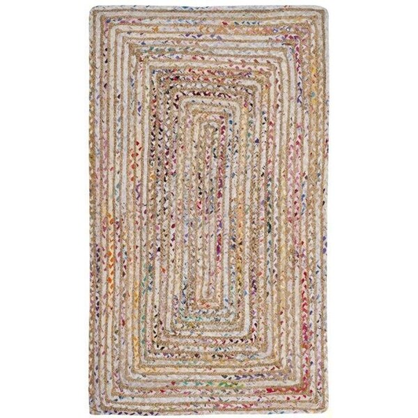 Safavieh Cape Cod Hand Woven Accent Area RugBeige & Multi Color 2 x 3 ft. - CAP202B-2
