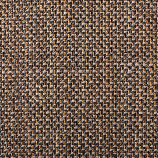 Baxton Studio Nurten Modern and Contemporary Orange and Grey Handwoven Hemp Blend Area Rug - 188-11838-ZORO