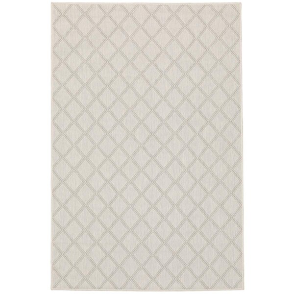 Oriental Weavers 3 ft. 3 in. x 5 ft. Machine Woven Rectangle Rug Ivory - P5098W100152ST