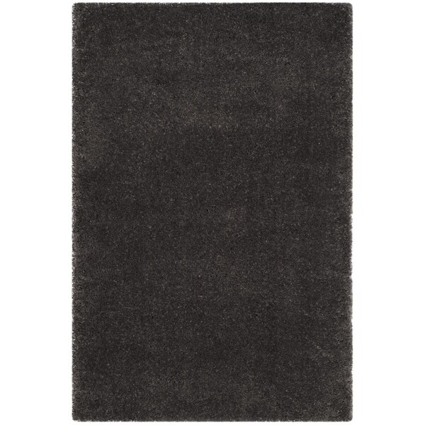 Safavieh Reno Shag Small Rectangle Area Rug, Dark Grey - 4 x 6 ft. - SGR419D-4