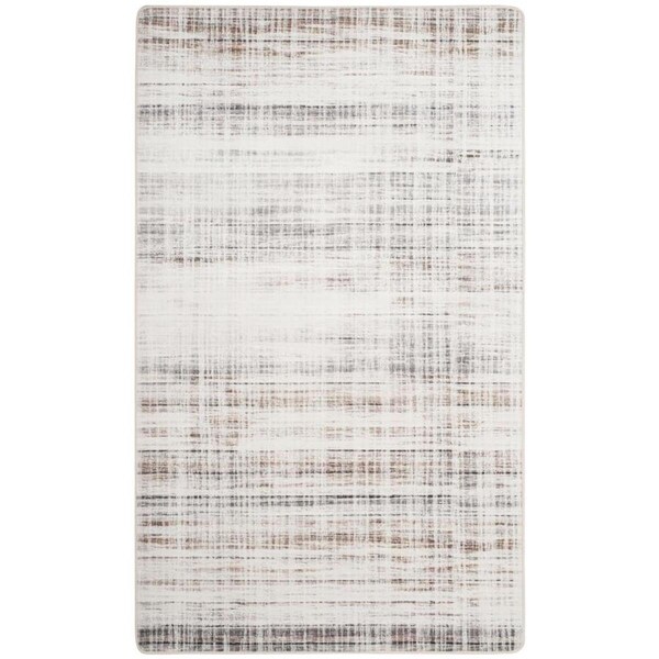 Safavieh 3 x 5 ft. Daytona Power Loomed Rug, Small Rectangle - Ivory and Grey - DAY113A-3