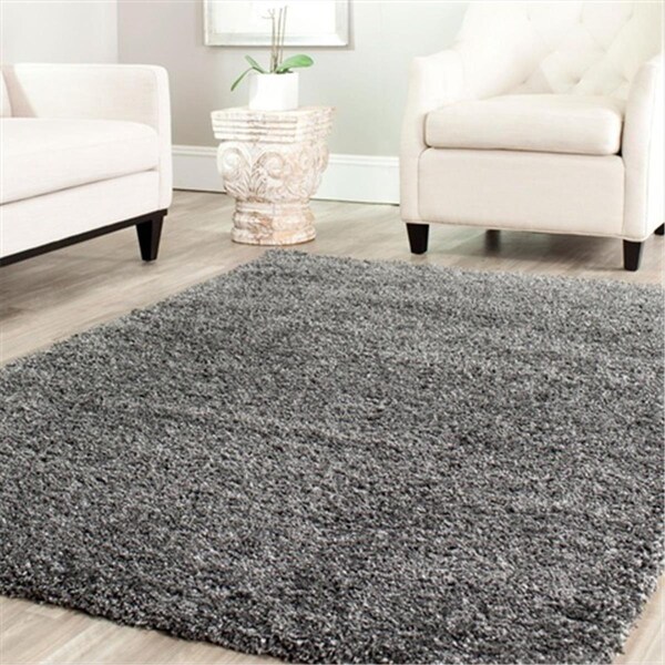 Safavieh 2 ft. 3 in. x 21 ft. Runner Dark Grey California Shag Rug - SG151-8484-221