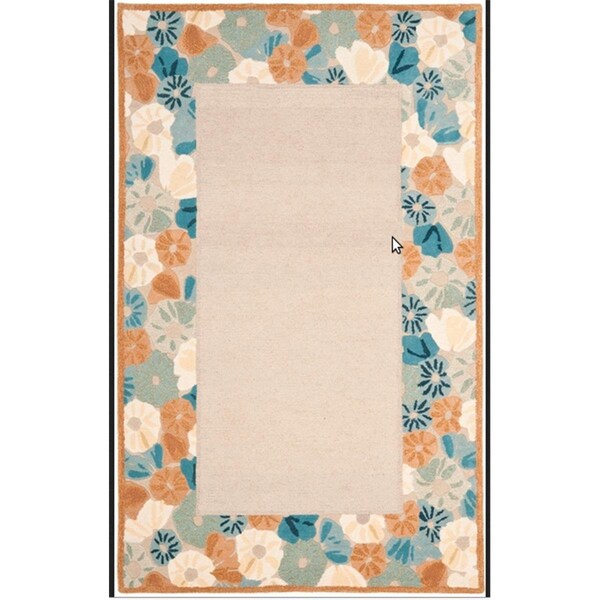 Safavieh 2 Ft. - 6 In. x 4 Ft. - 3 In. Small Rectangle- Contemporary Martha Stewart Hand Tufted Rug - MSR3629B-3