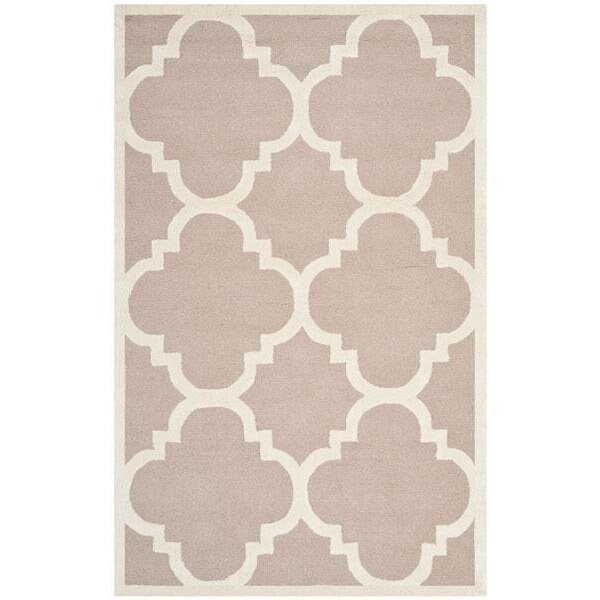 Safavieh Cambridge Hand Tufted Accent Rugs, Beige and Ivory - 2 x 3 ft. - CAM140J-2