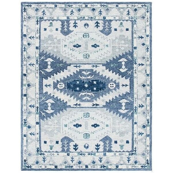 Safavieh Bohemian Rectangle Capri Indoor Area Rug, Blue & Grey - 3 x 5 ft. - CPR218M-3