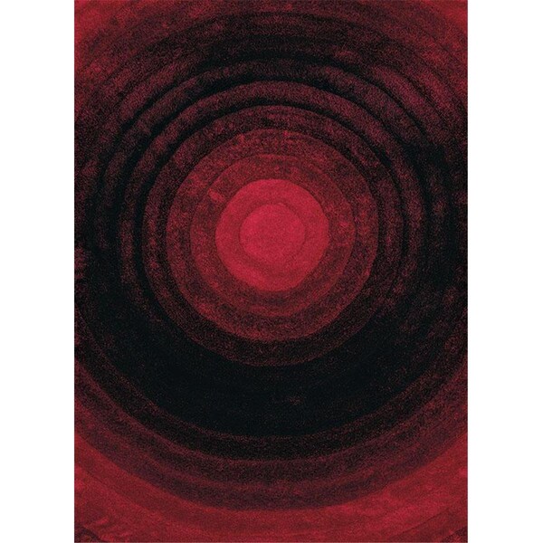 United Weavers 1 ft. 10 in. x 3 ft. Finesse Cyclic Accent RugBurnt Red - 2100 20838 24