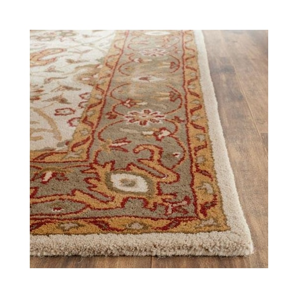 Safavieh 4 x 6 ft. Small Rectangle Traditional Antiquity- Ivory Hand Tufted Rug - AT21F-4