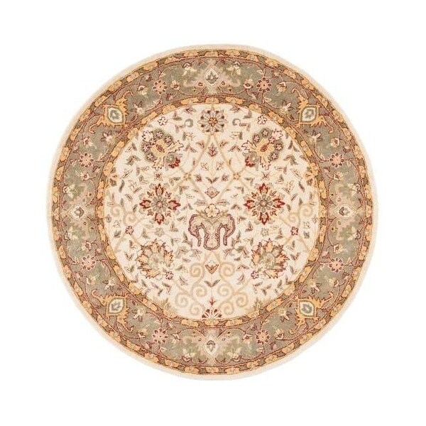 Safavieh 4 x 6 ft. Small Rectangle Traditional Antiquity- Ivory Hand Tufted Rug - AT21F-4