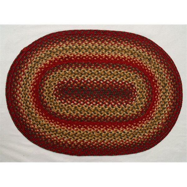 Homespice Decor Cider Barn Hudson Jute Braided Rugs - Oval - 505125
