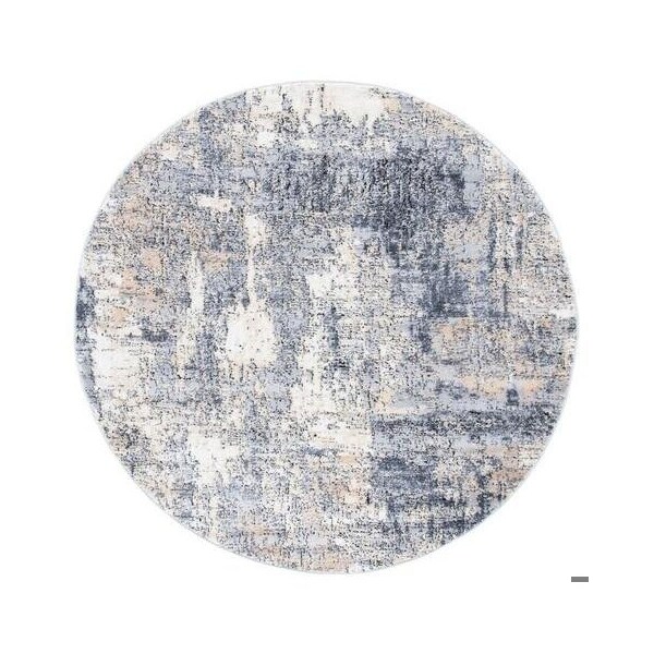 Safavieh 8 x 10 ft. Amelia 700 Contemporary Rectangle Power Loomed Rug Gray & Gold - ALA777H-8
